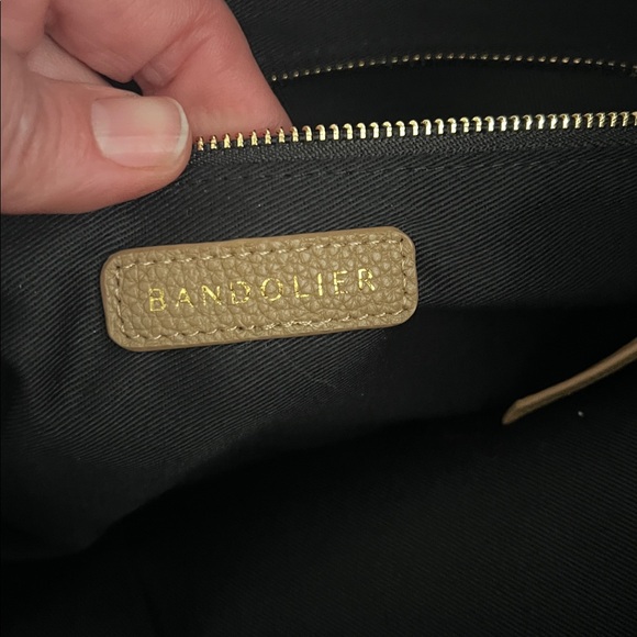 Bandolier Leather Drawstring Backpack - Picture 5 of 11